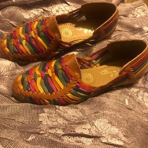 Mexican huarache shoes